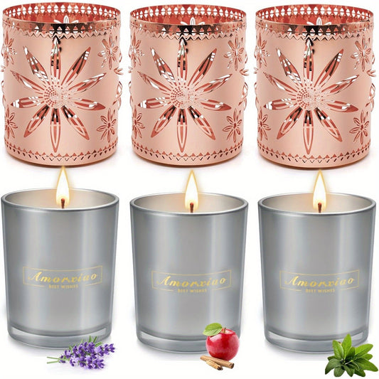 Paquete de 6 velas perfumadas
velas de aromaterapia