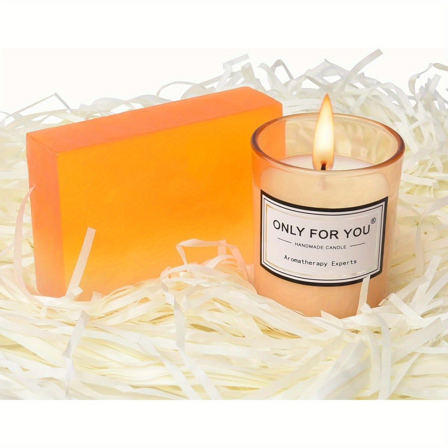 Juego de esencias esenciales de aromaterapia, set de regalo de spa con sales de baño de relajación, exfoliante corporal y vela perfumada