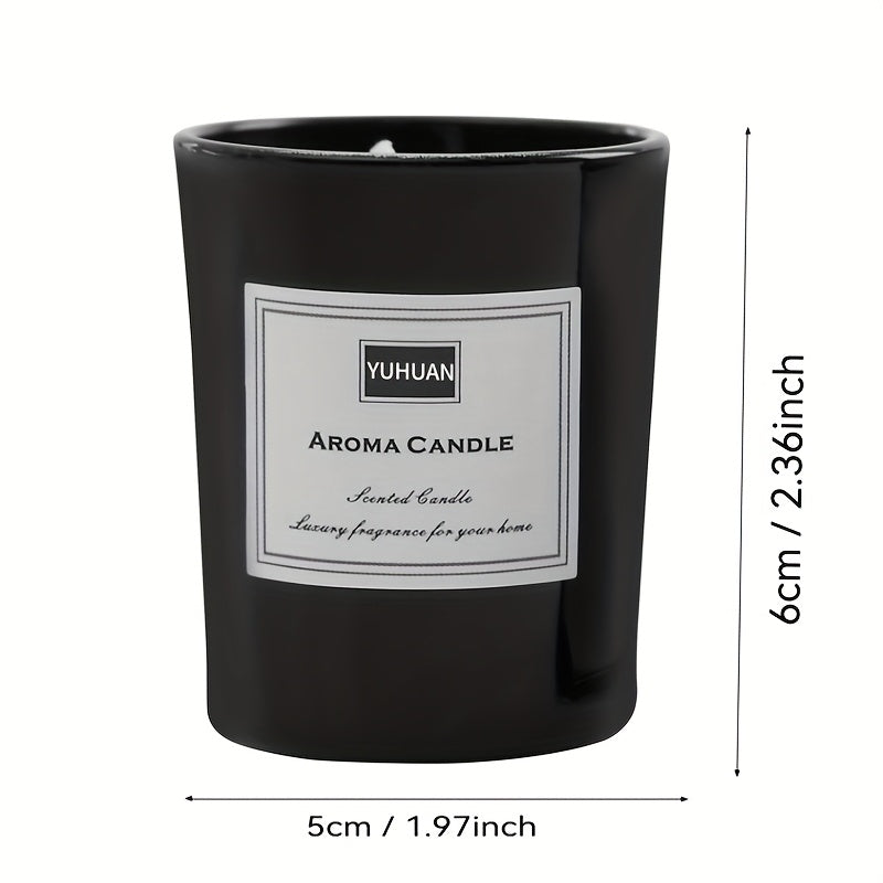 6 piezas velas perfumadas con aceite esencial