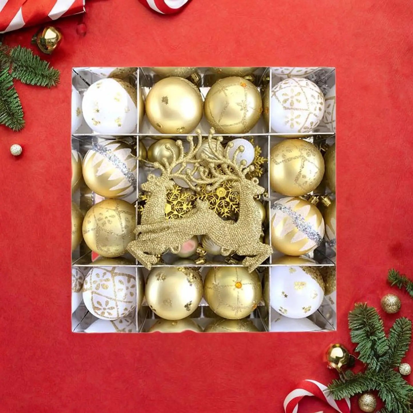 Juego de adornos de bolas de Navidad Colgantes