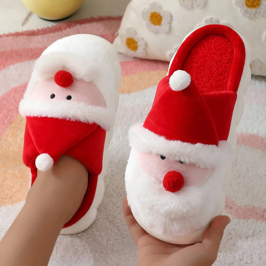 Zapatos de Navidad cálido Diseño de Papá Noel