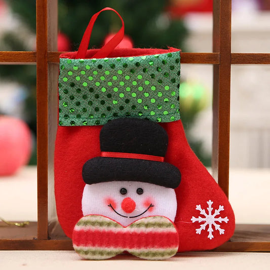 Mini calcetines navideños
