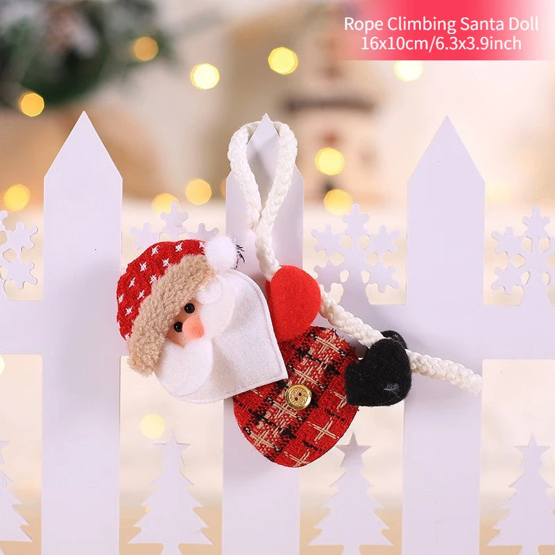 Papá Noel Muñeco de nieve para el Árbol