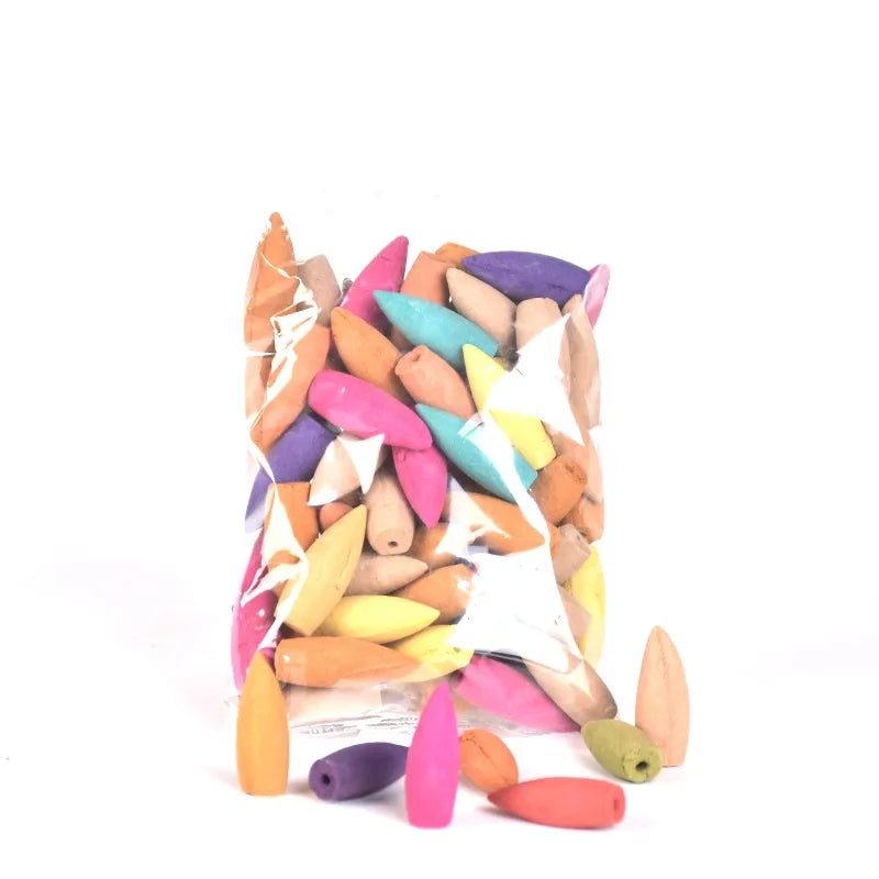 Conos de incienso de primera calidad (60 piezas)