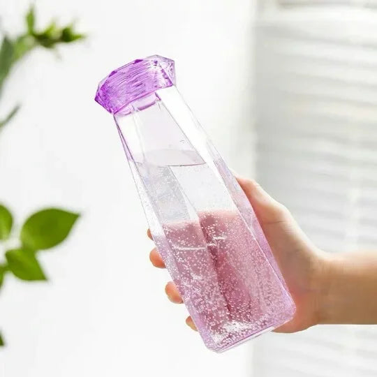 Botellas de agua de vidrio transparente sin BPA 500ml