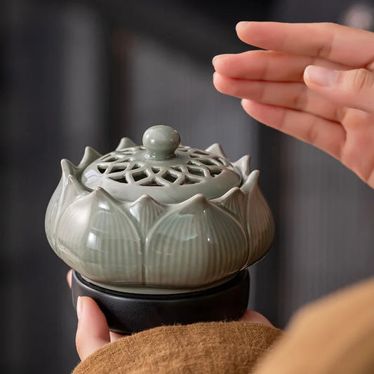 Quemador de incienso electrónico de cerámica