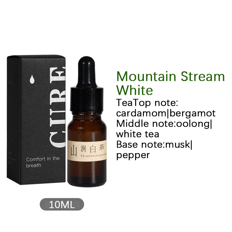 Aceite esencial natural con gotero de vidrio Palos de madera de nogal negro