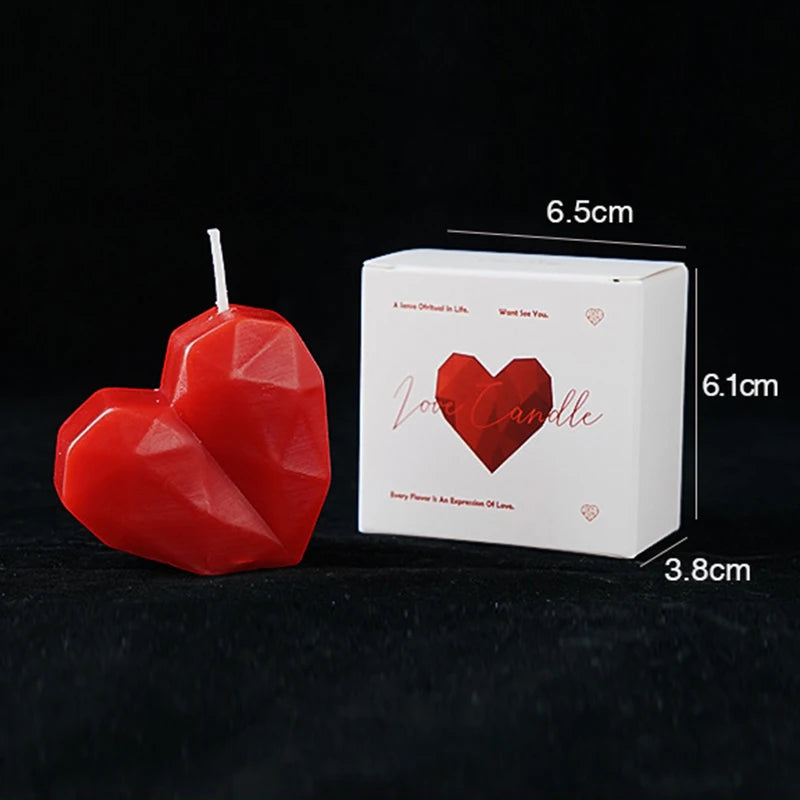 Velas perfumadas Corazón rojo romántico