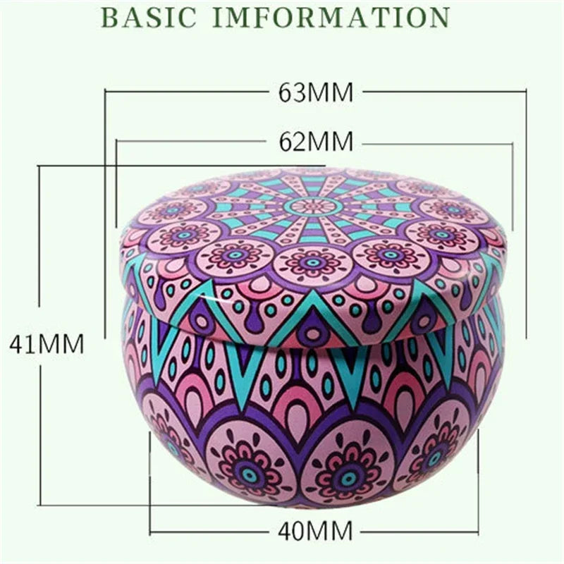 vela de aromaterapia vegetal Violeta, menta, uva aromática