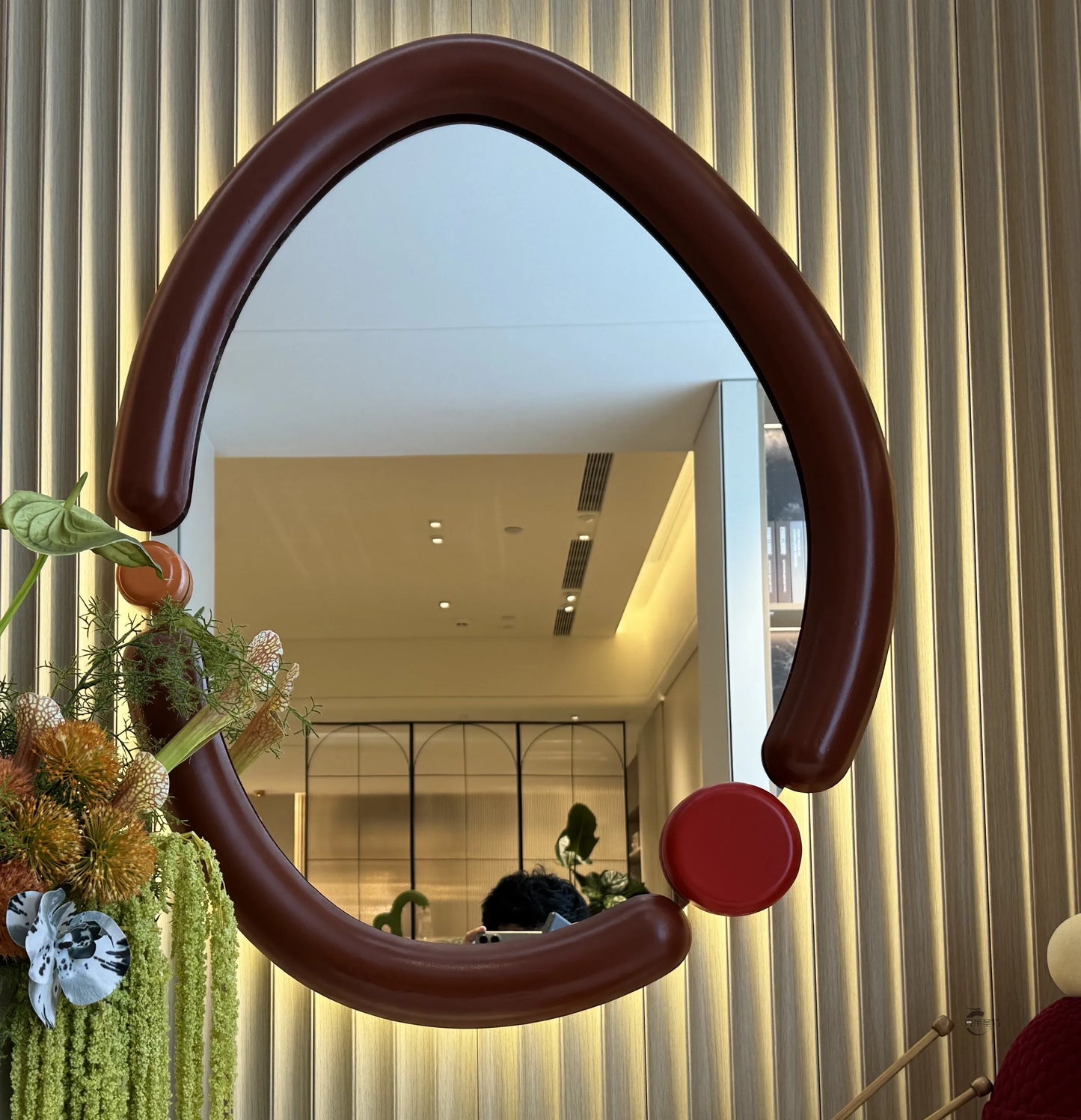 Espejo ovalado Moderno Diseño Kawaii