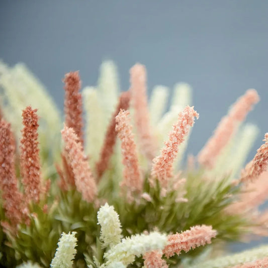 Flor artificial de 36 cm Malta Hierba flores artificiales