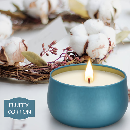 Paquete de 6 velas grandes perfumadas