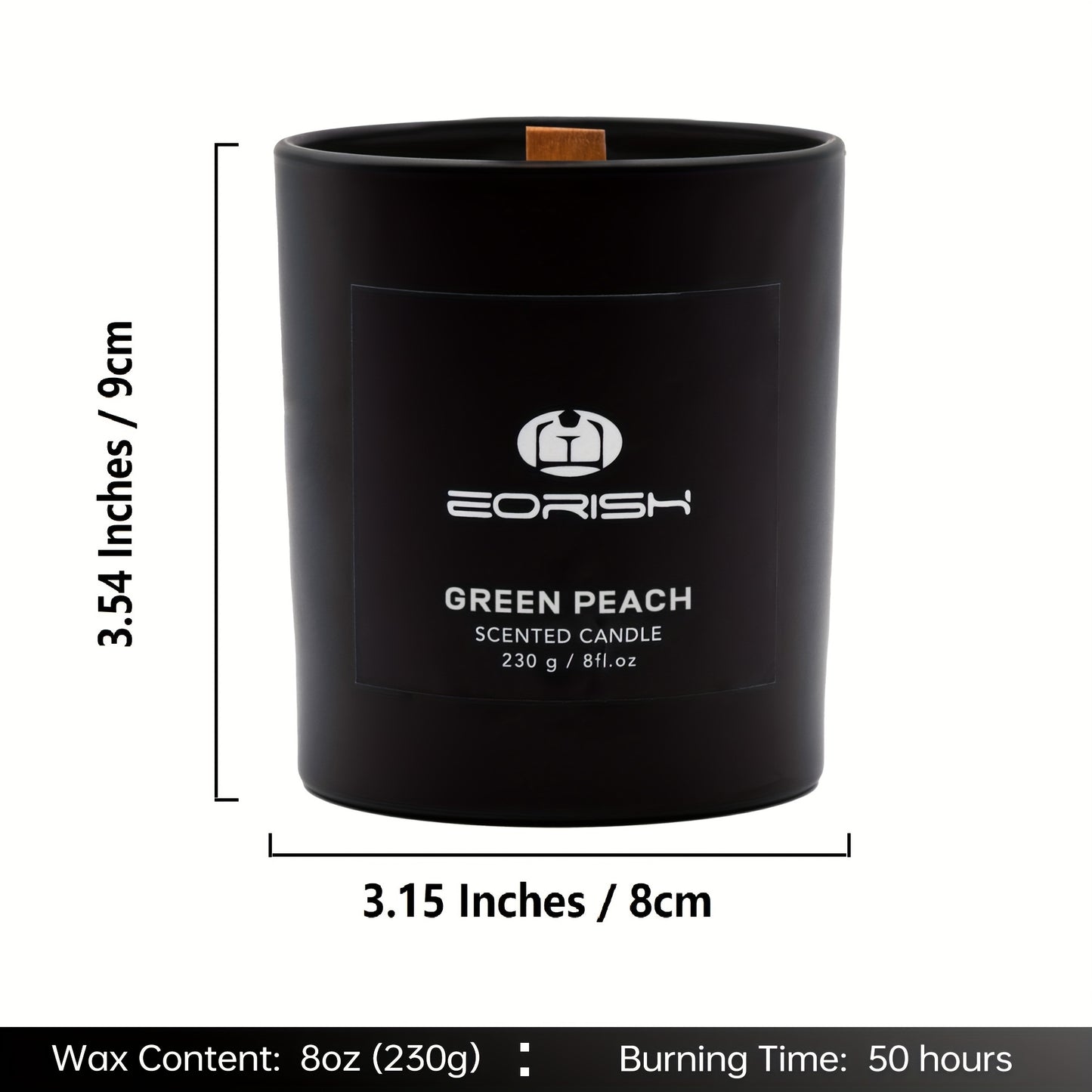 Velas perfumadas Cera de soja de larga duración