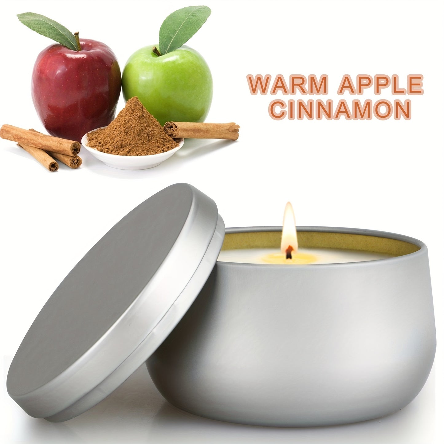 Paquete de 6 velas grandes perfumadas