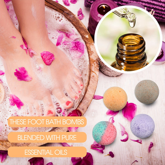 Juego de bomba de baño con aceites esenciales