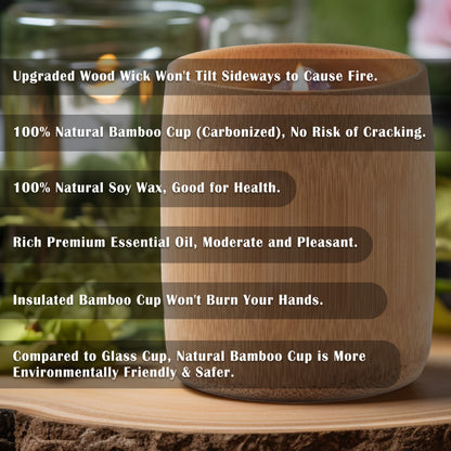 Velas perfumadas calmantes