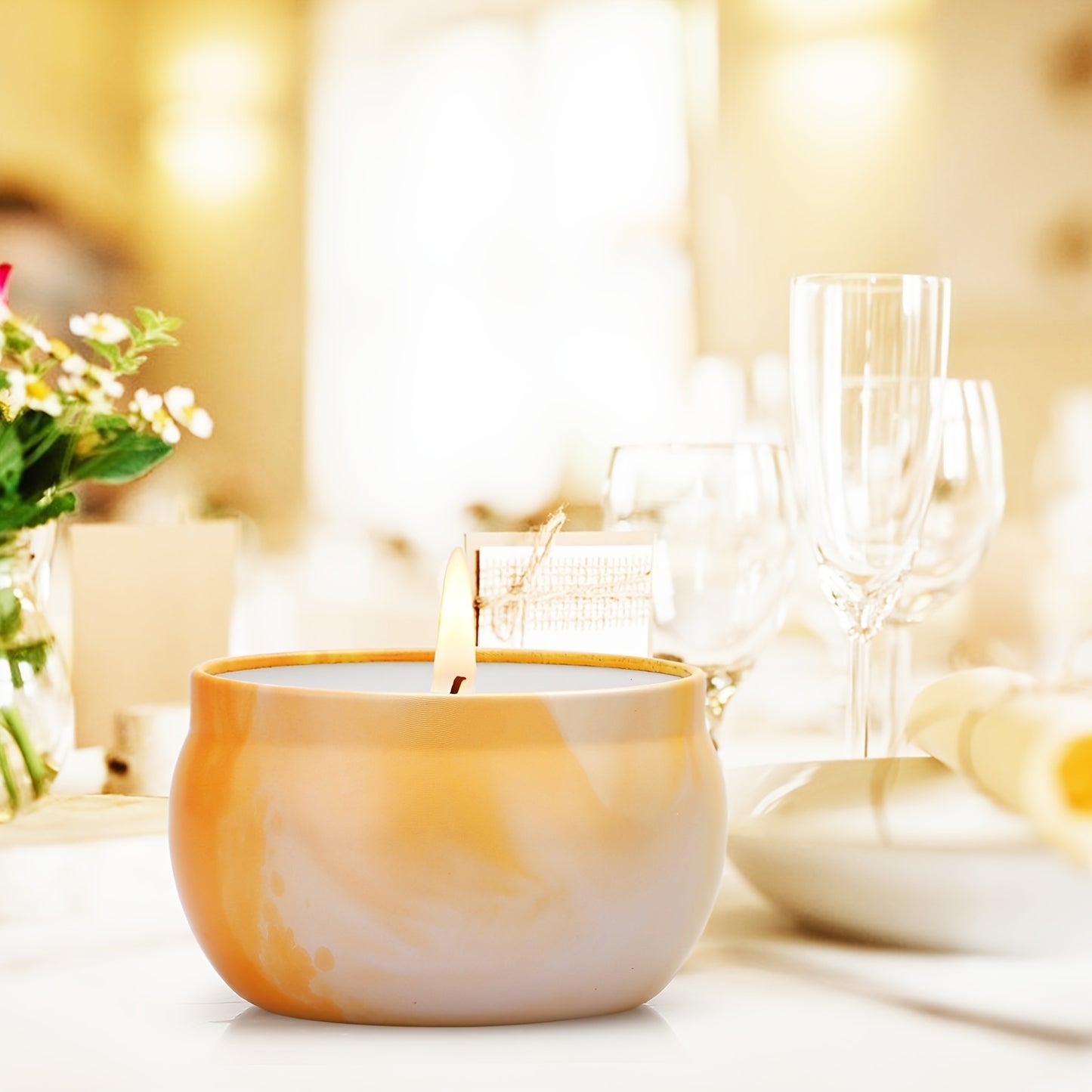 Paquete de 8 velas perfumadas para el hogar