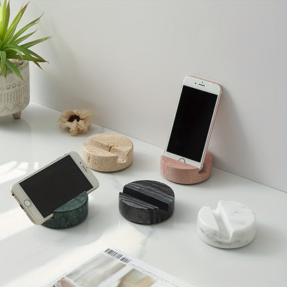 Waterproof natural stone phone stand