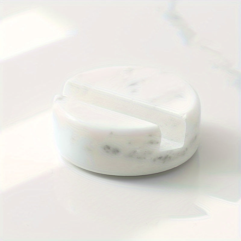 Waterproof natural stone phone stand