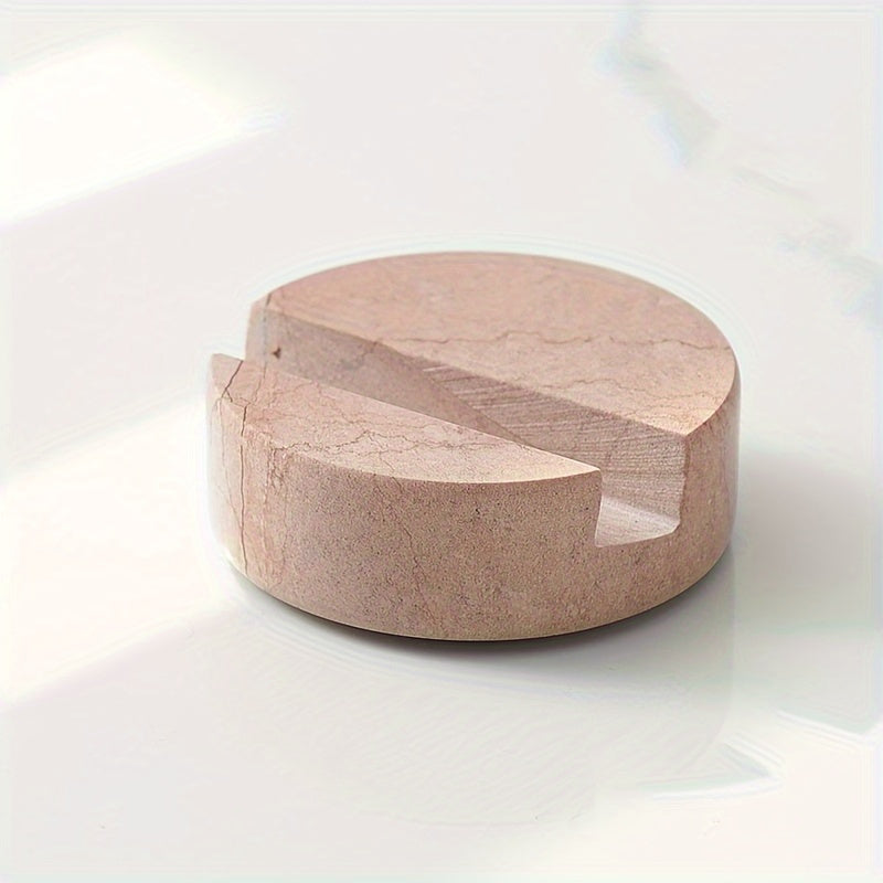 Waterproof natural stone phone stand