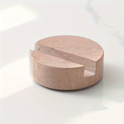 Waterproof natural stone phone stand
