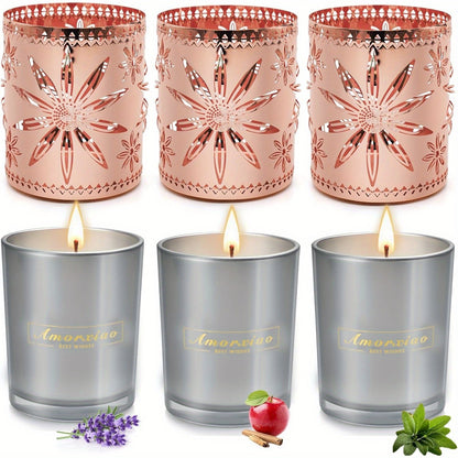 Paquete de 6 velas perfumadas 
velas de aromaterapia