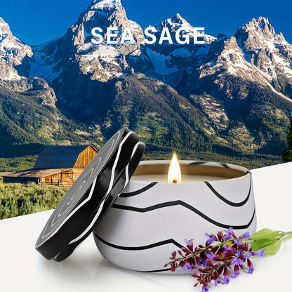 Paquete de 6 velas grandes perfumadas