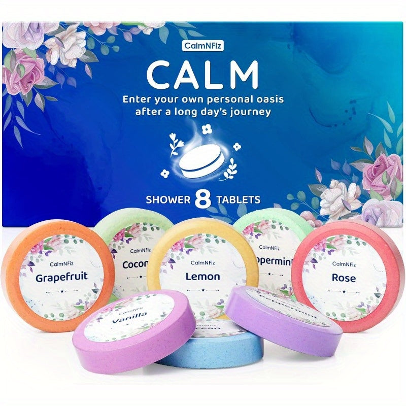 Bombas de baño con fragancias 8 piezas