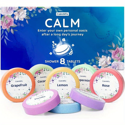 Bombas de baño con fragancias 8 piezas