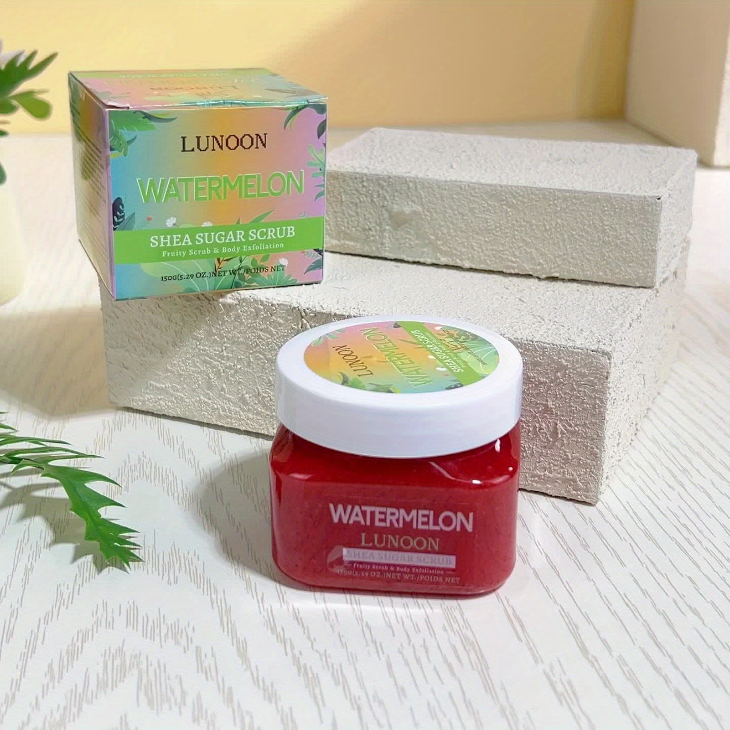 Exfoliante de sandía hidratante para todo tipo de piel, nutritivo y limpiador