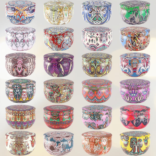 Divertido set 24 velas perfumadas