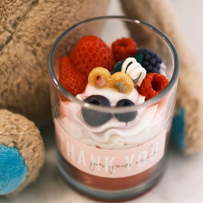 Velas perfumadas diseñadas a mano