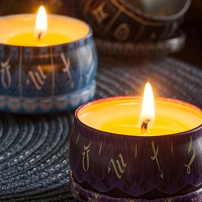 Velas perfumadas de 12 constelaciones, fragancia fuerte