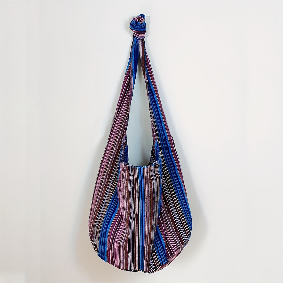 Bolso bandolera vintage de gran capacidad - Elegante de estilo bohemio con correa ajustable, múltiples bolsillos y construcción duradera