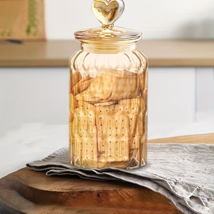 Tarros de almacenamiento de vidrio herméticos