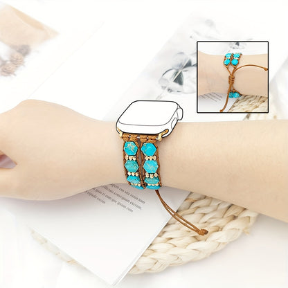 Boho Stone Watch Wristband Compatible with Apple Watch