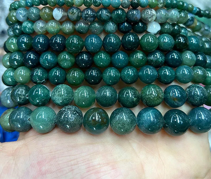 Piedra natural, ágata, cuentas para la fabricación de joyas