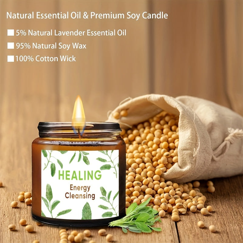 Vela de soja limpiadora Healing Energy