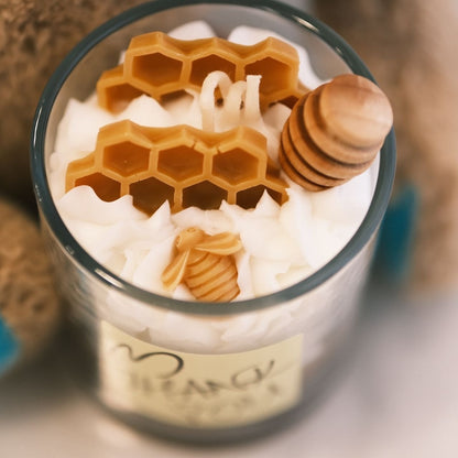 Velas perfumadas diseñadas a mano