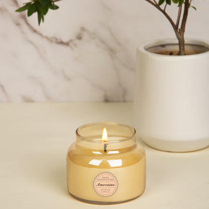 Vela perfumada aromaterapia de flor de azahar