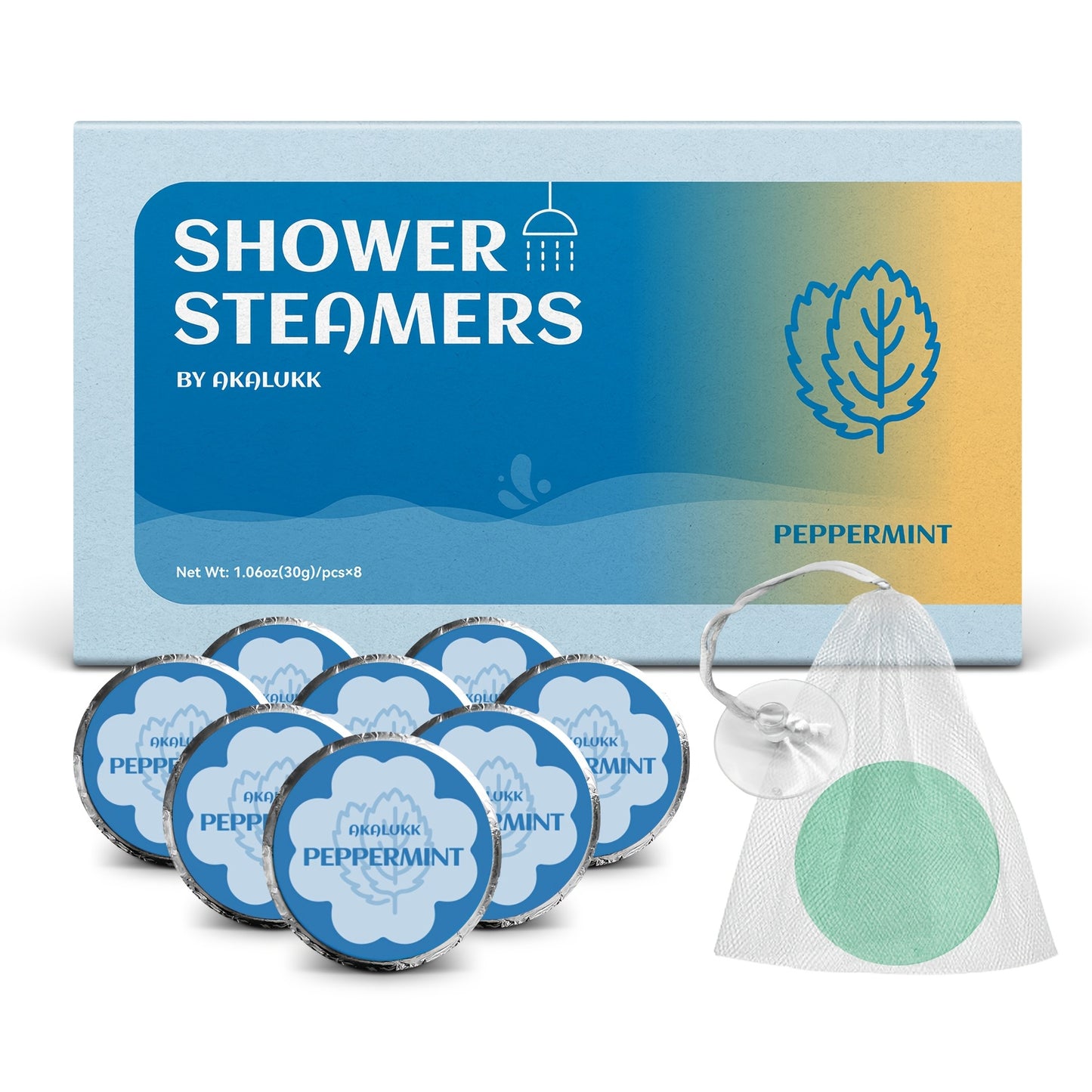 Tabletas de baño con aceites esenciales diferentes aromas