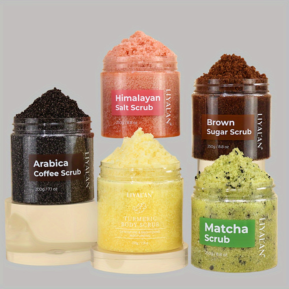 Exfoliante corporal de sal marina del Himalaya