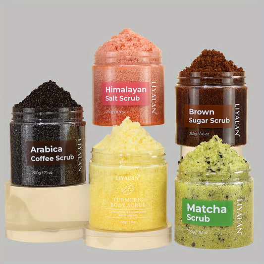 Exfoliante corporal de sal marina del Himalaya