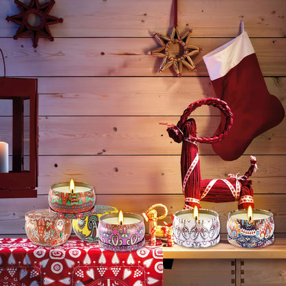 Divertido set 24 velas perfumadas