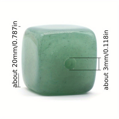 10 Soportes de incienso cuadrados de piedra de ágata natural al azar