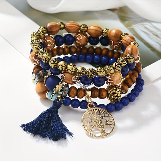 Pulsera hecha a mano - Estilo bohemio elegante