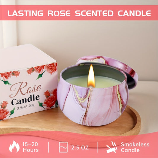 Set de regalo de baño con velas perfumadas de rosa, flores secas, bolas de sal de baño, tazas de agua, máscaras para los ojos, tarjetas de regalo, mantas, jabones, calcetines, cintas para el cabello
