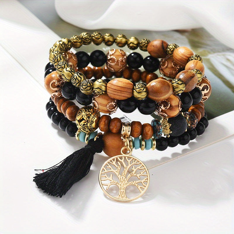 Pulsera hecha a mano - Estilo bohemio elegante