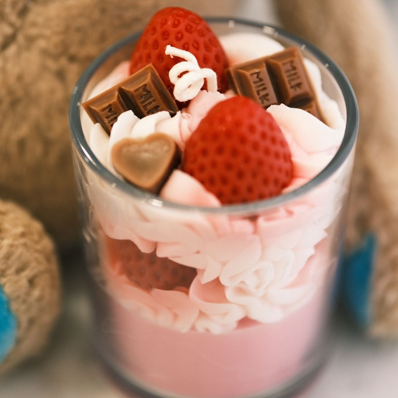 Velas perfumadas diseñadas a mano