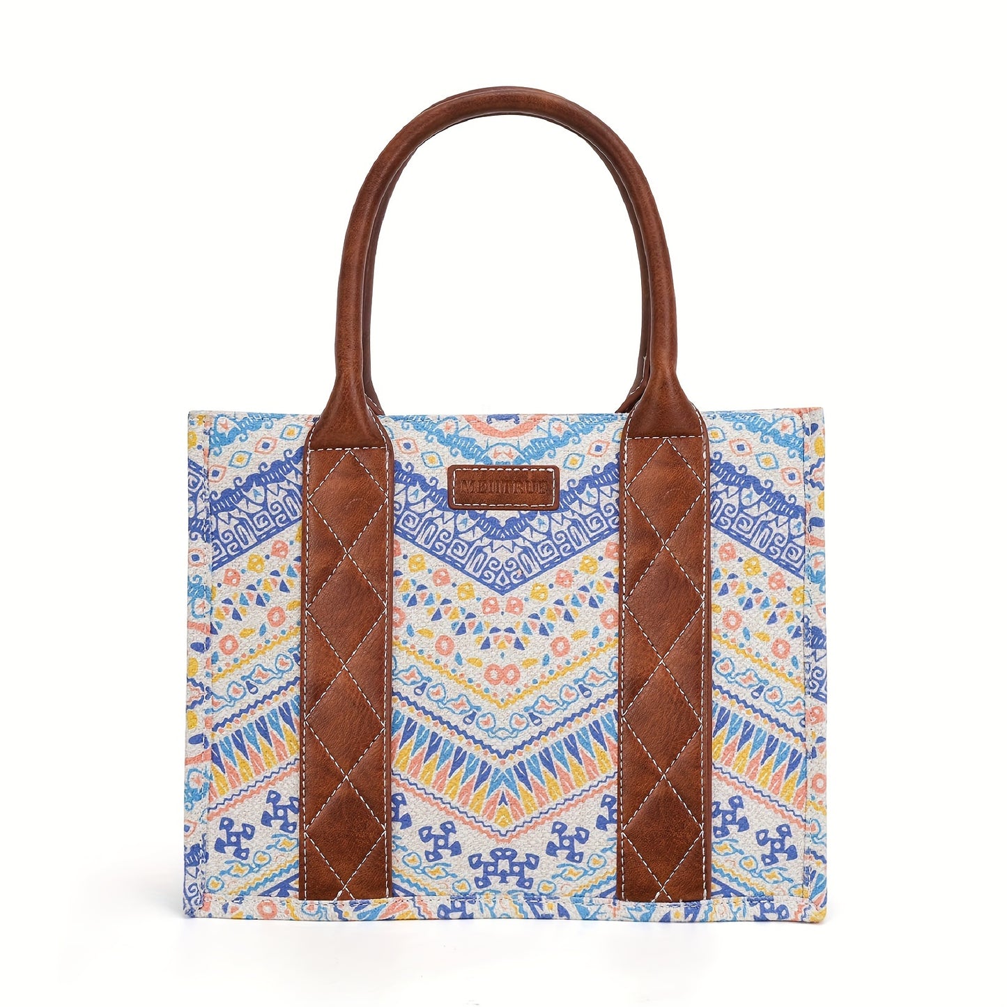 Bolso de mano estilo azteca